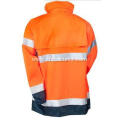 High Visibility Orange Waterproof Breathable  Jacket